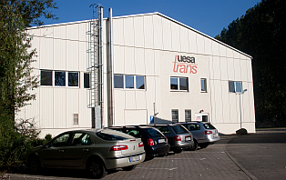 Produktionshalle der uesatrans GmbH